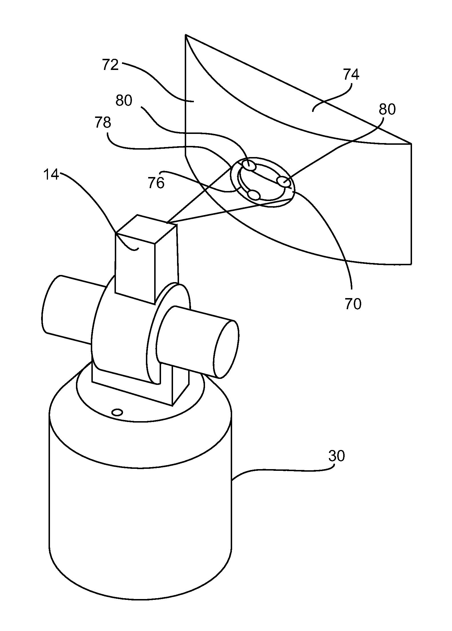 Laser scanner or laser tracker having a projector