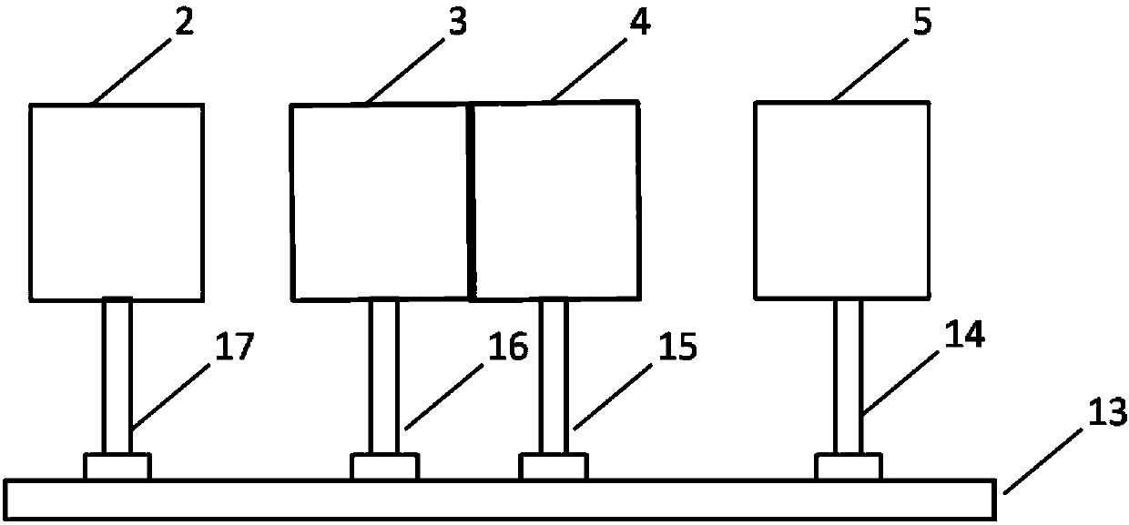 Single-camera real-time measurement system and method for measuring surface shape of trough-type solar paraboloid