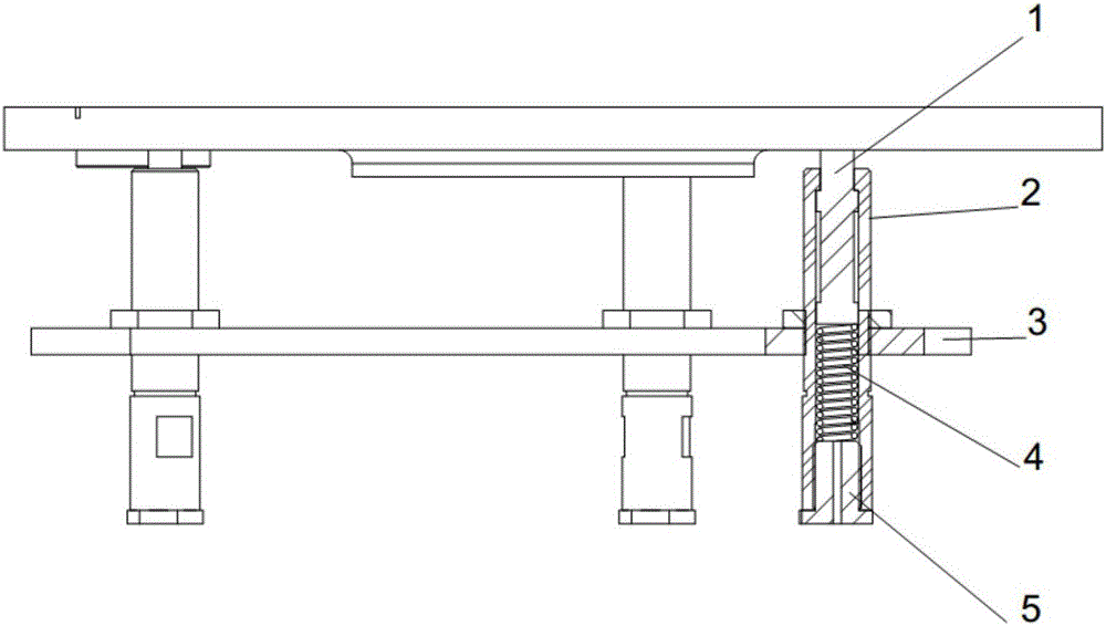 Semiconductor heat treatment equipment technology door state detection device and detection method