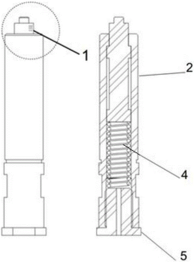 Semiconductor heat treatment equipment technology door state detection device and detection method