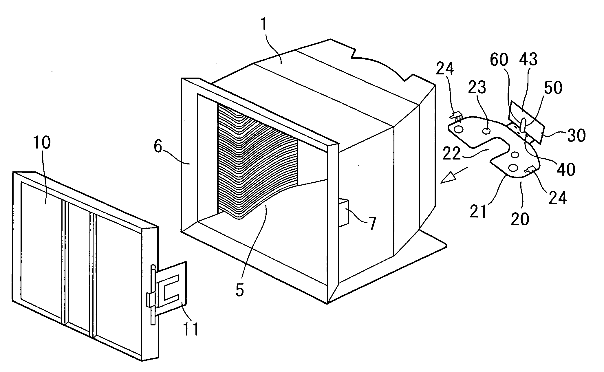 Precision substrate storage container