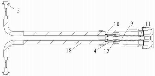 Externally controllable built-in lift platform