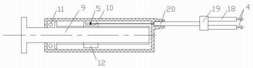 Externally controllable built-in lift platform