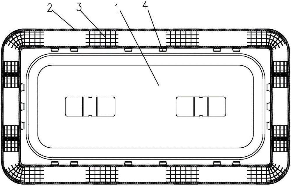 Reinforcement type float cylinder type composite anti-collision device