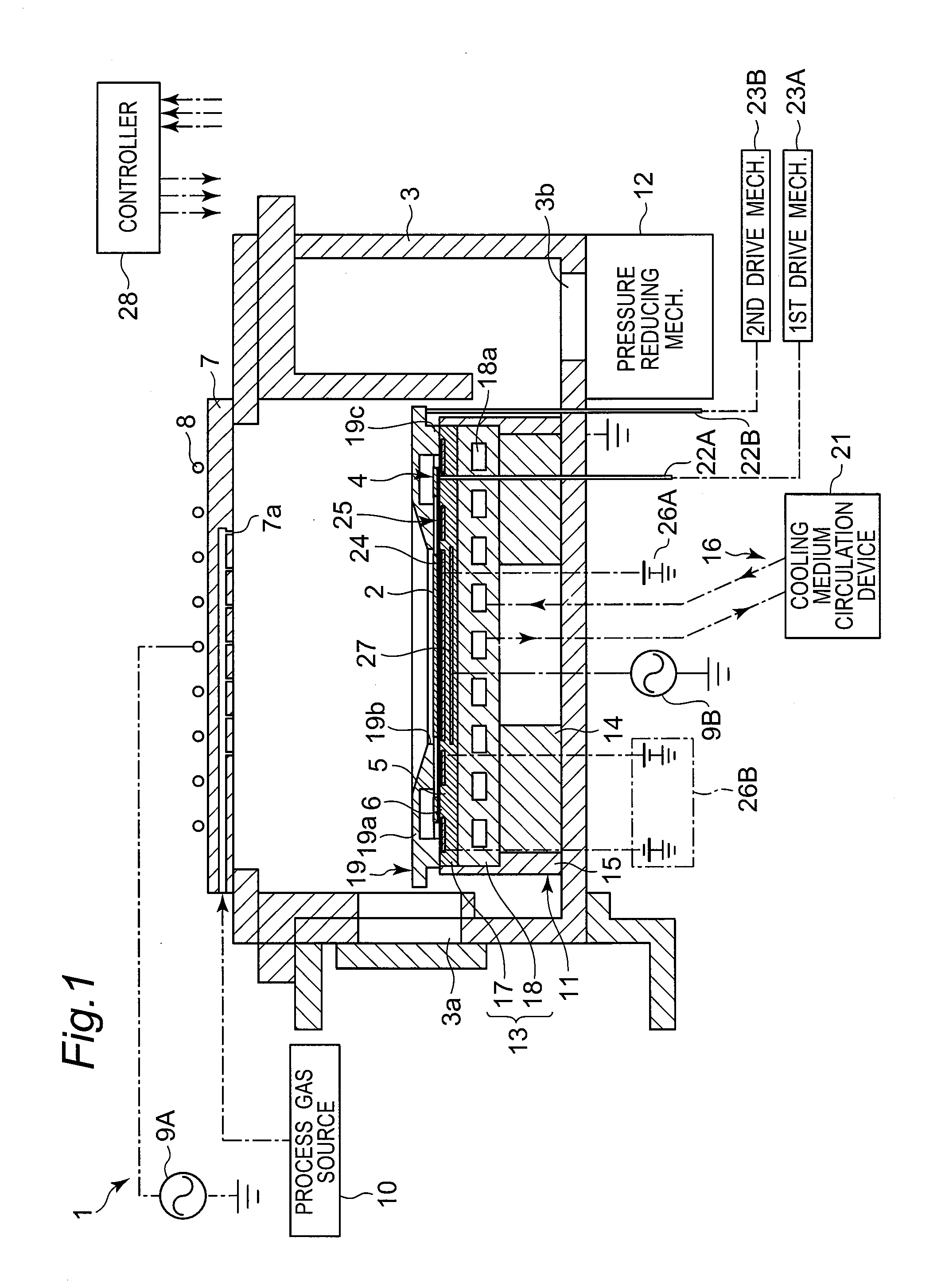 Plasma processing apparatus and method therefor