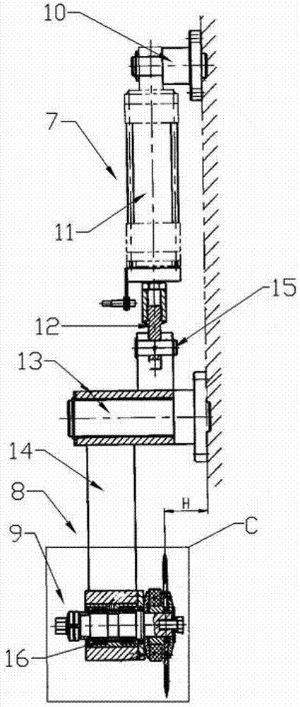 Cutting machine for plastic pipe