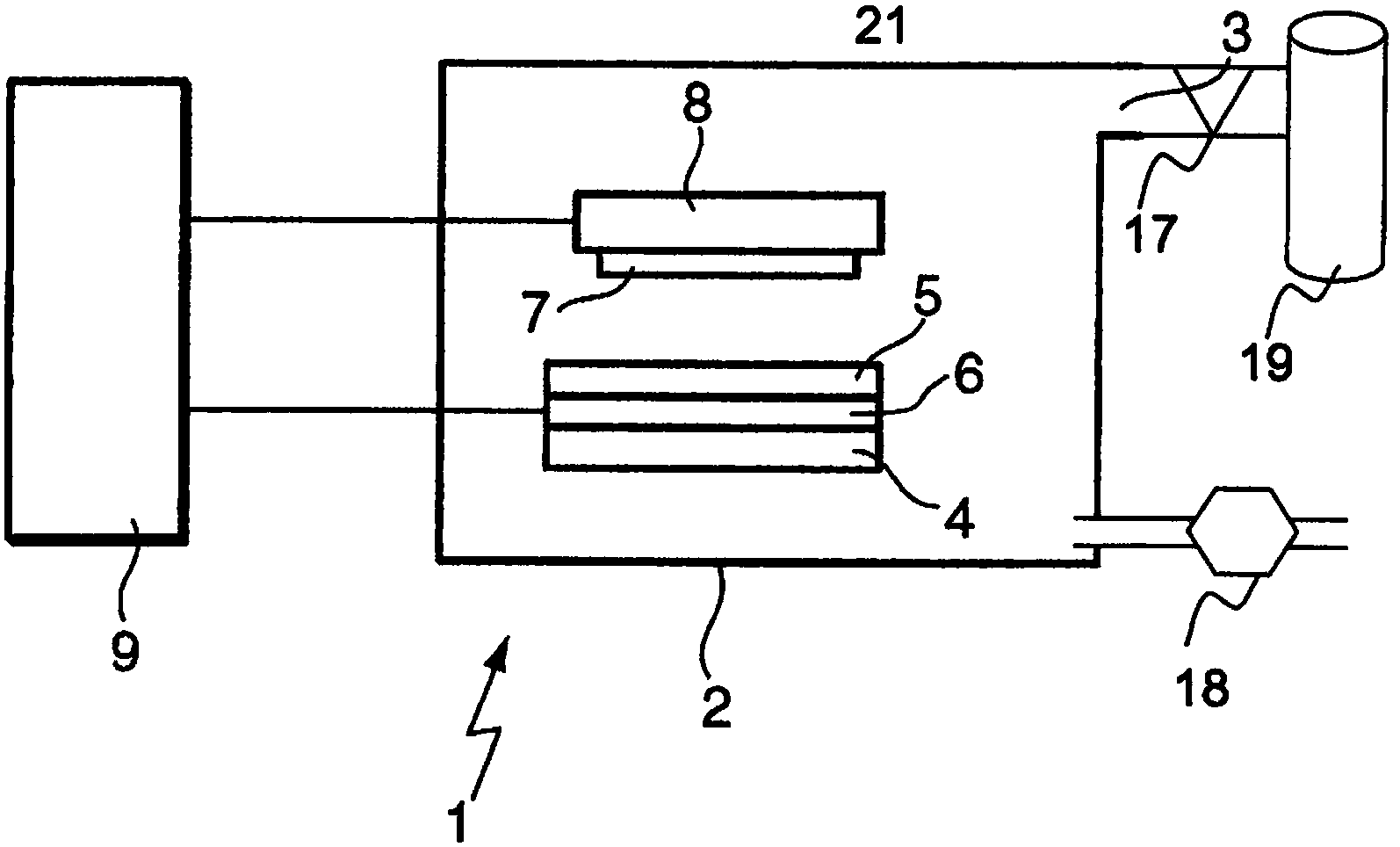 Generating, a highly ionized plasma in a plasma chamber