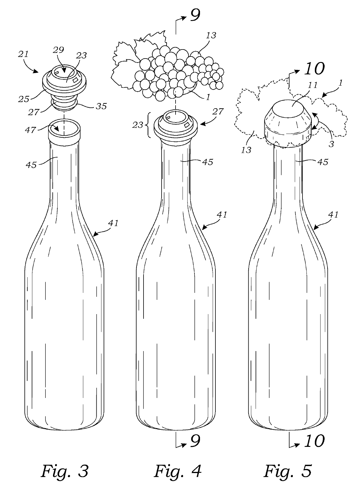 Vacuum wine bottle stopper and cap, and method of use