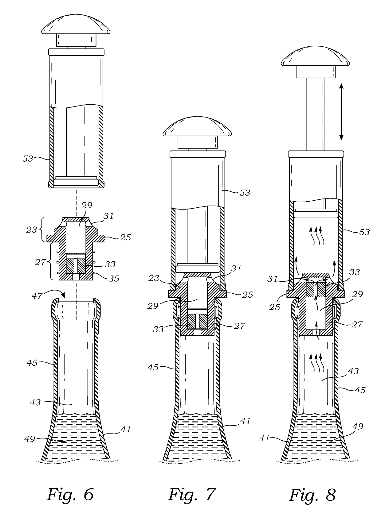 Vacuum wine bottle stopper and cap, and method of use