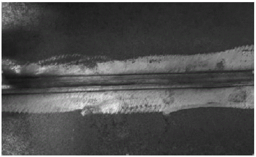 Weld surface defect feature extraction method based on image gray scale B sweeping curve