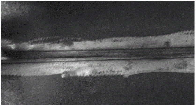 Weld surface defect feature extraction method based on image gray scale B sweeping curve