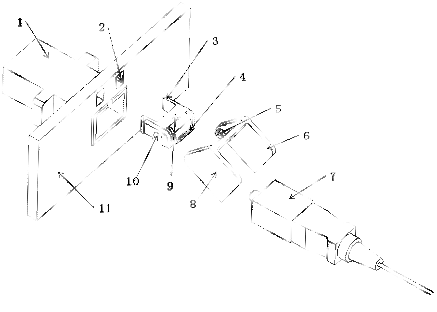 Optical connector protecting assembly of optical adapter and installing box of optical adapter