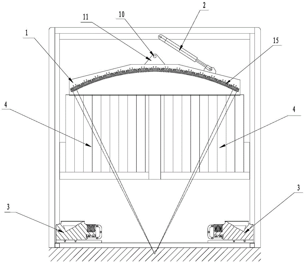 A dual-channel security inspection machine based on a rotating arc detector