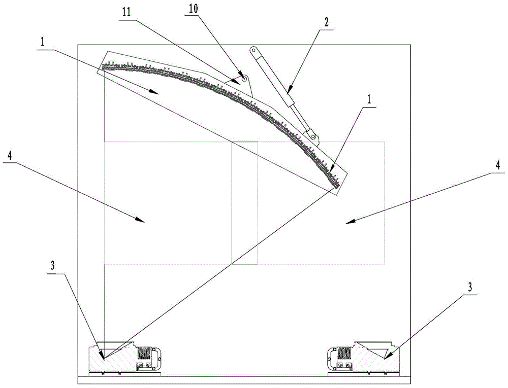 A dual-channel security inspection machine based on a rotating arc detector