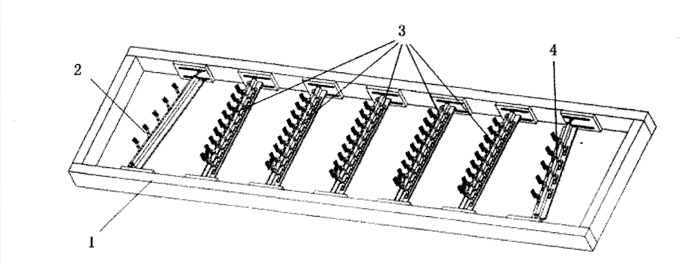 Multipoint flexible positioning method and tool for automatic drilling and riveting assembly of wallboard