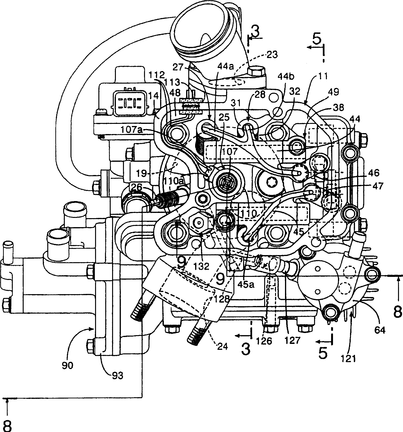 Fuel jetter of engine