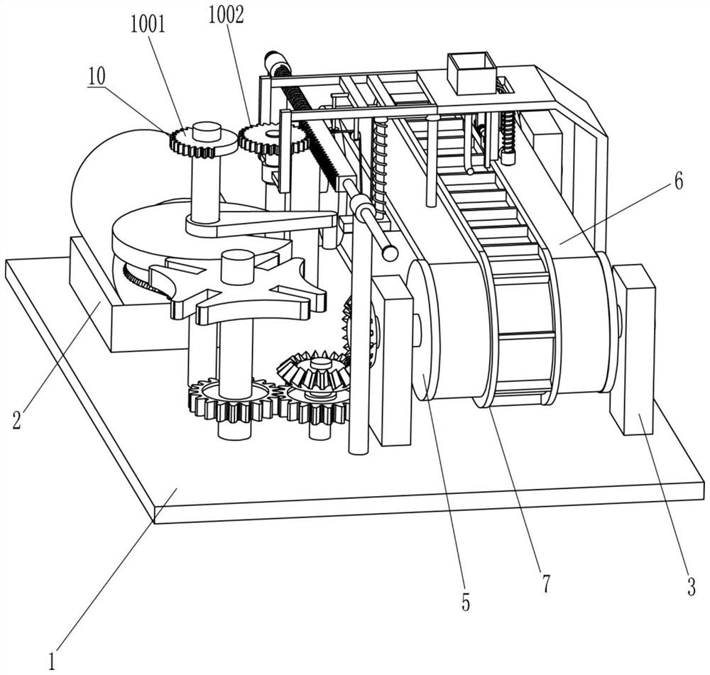 A quick printing device for orange flower cake