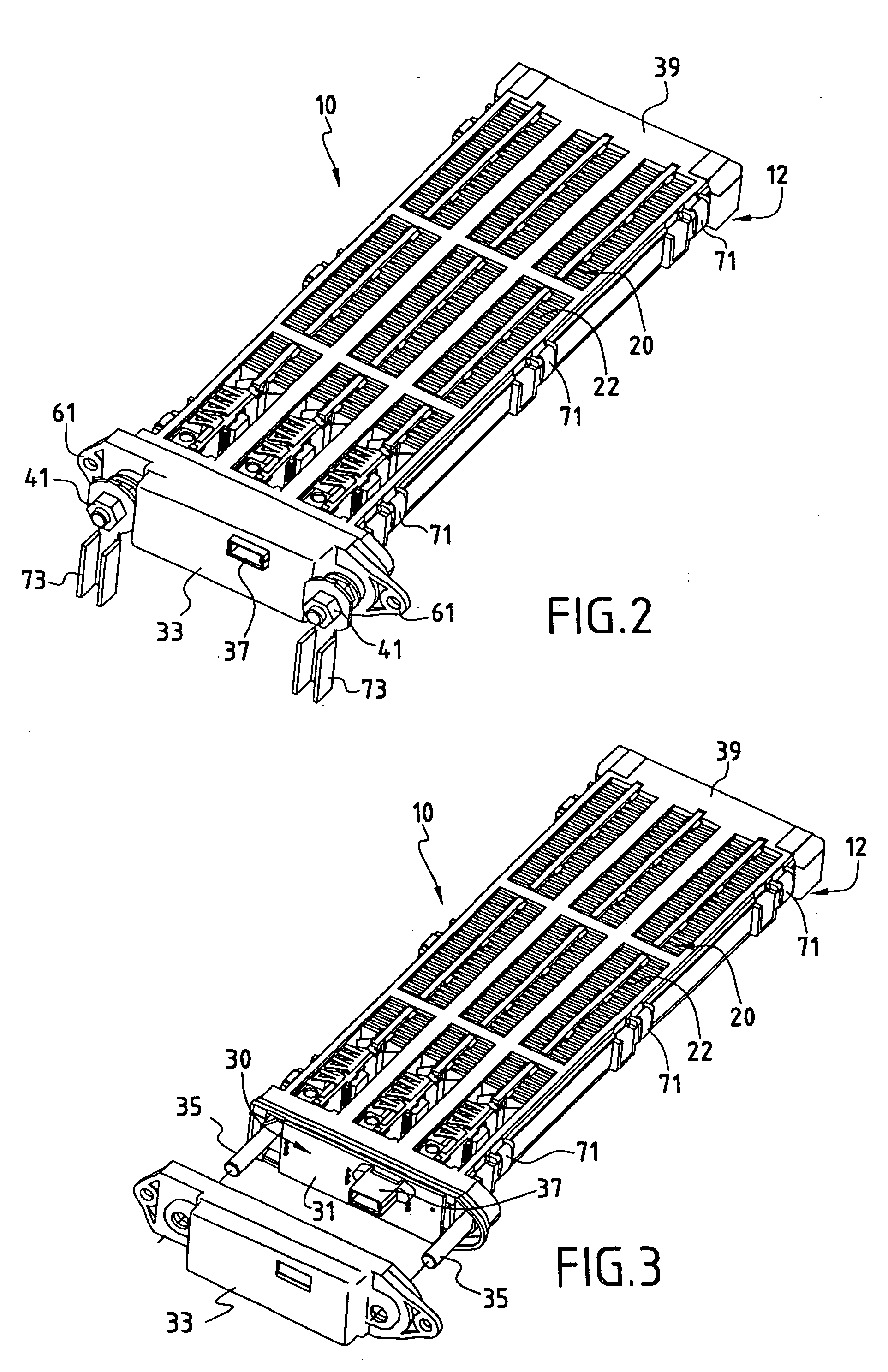 Electric heating device, particularly for a heating or air-conditioning unit in a vehicle