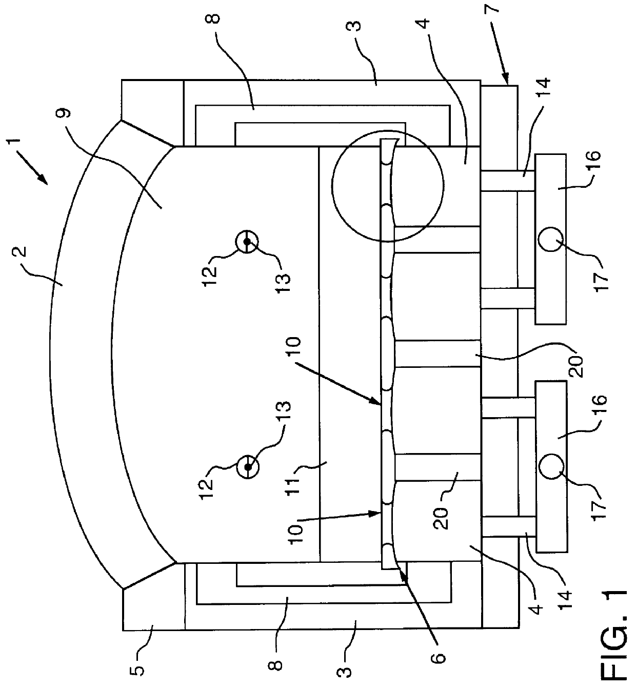 Interlocking floor brick for non-recovery coke oven