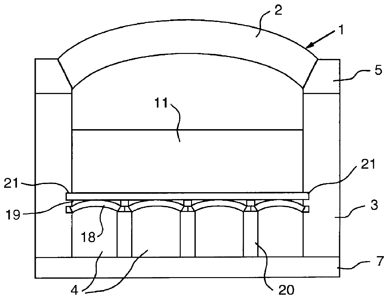 Interlocking floor brick for non-recovery coke oven