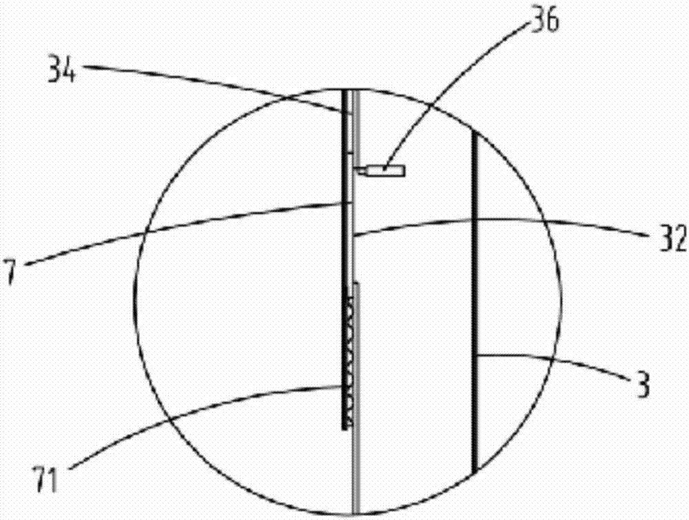 A mechanism for lifting and lowering the dust-absorbing furnace cover and an industrial furnace using the mechanism