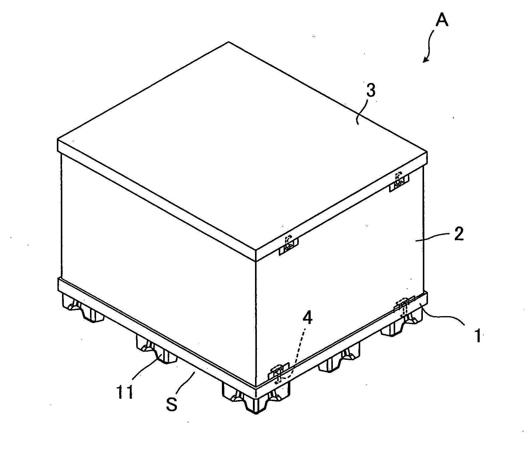 Knockdown container