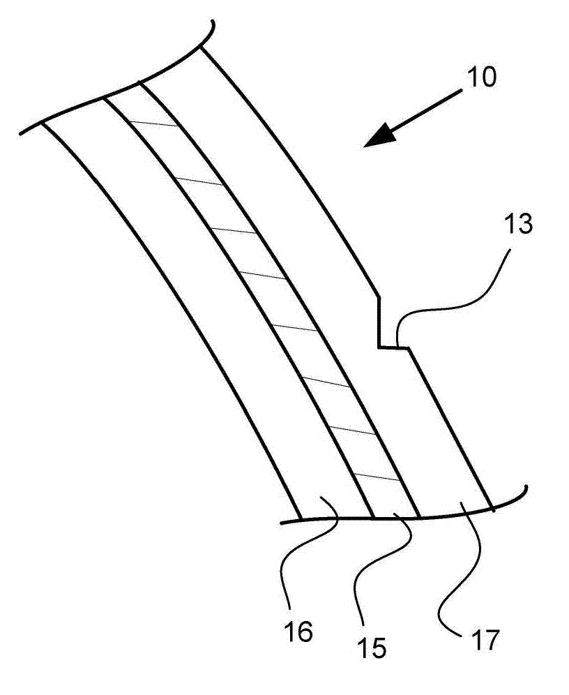 Controlled collapse of car windshield