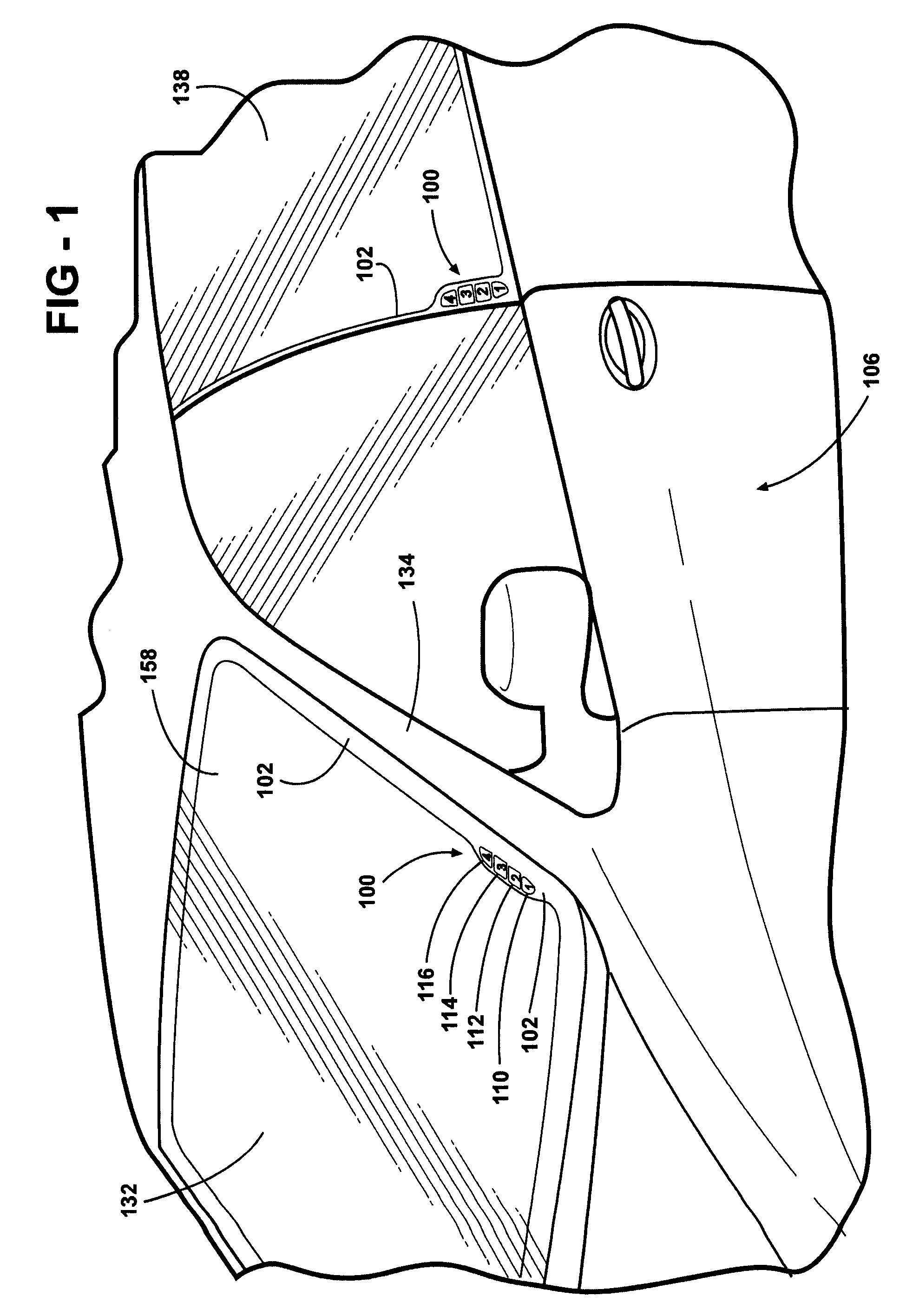 Proximity sensor for a vehicle