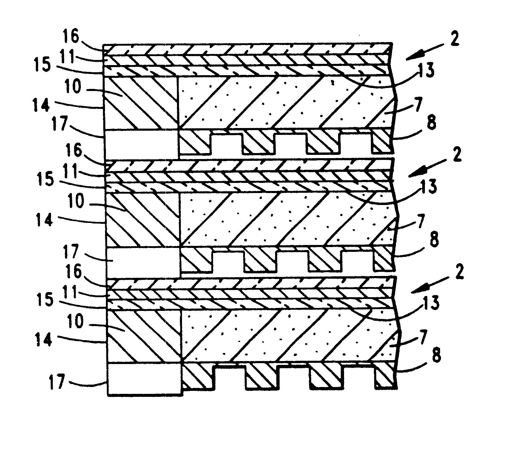 Three-dimensional packaging technology for multi-layered integrated circuits