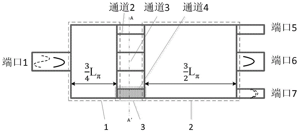 InP-based mode division multiplexer/demultiplexer structure based on multimode interference coupler