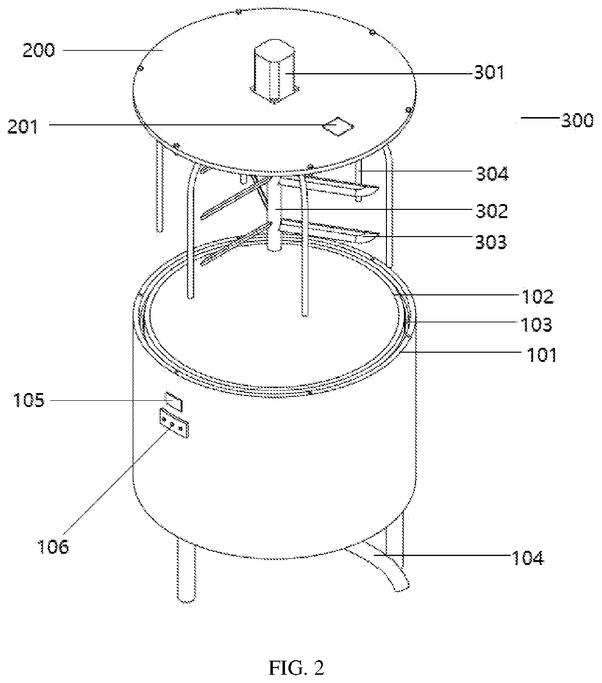 Perfumed latex soap and preparation method thereof