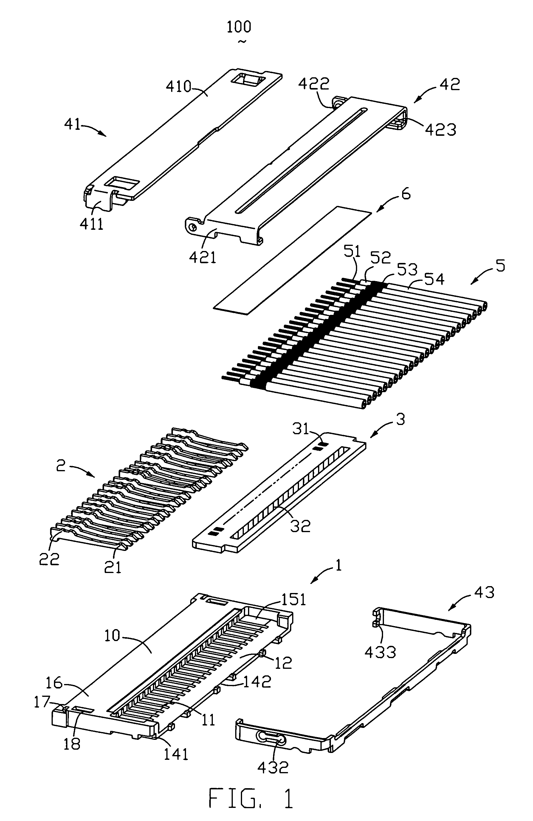 Micro coaxial cable connector assembly