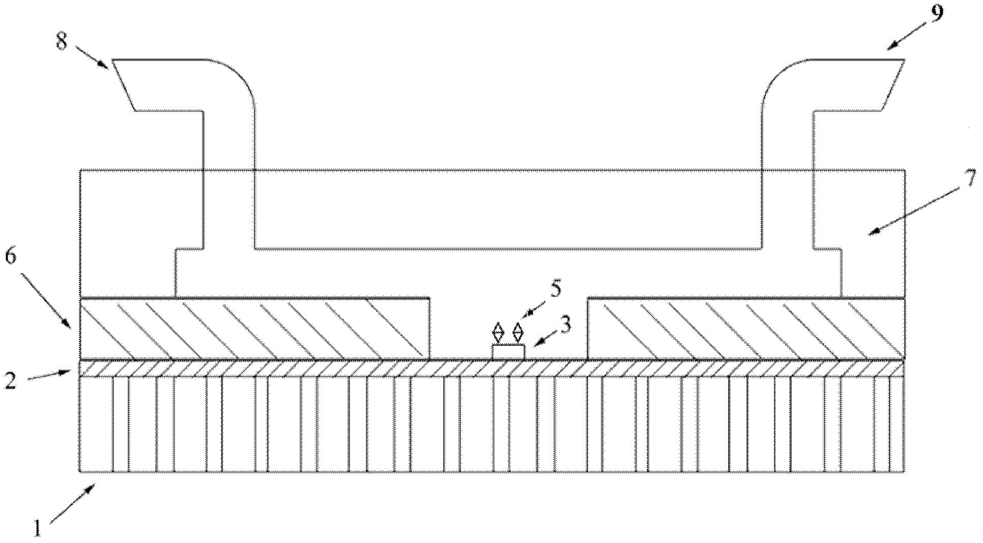 Acute myocardial infarction diagnosis-oriented biosensor and preparation method thereof