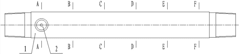 Hydraulic jet casing descaling device and process method for applying hydraulic jet casing descaling device