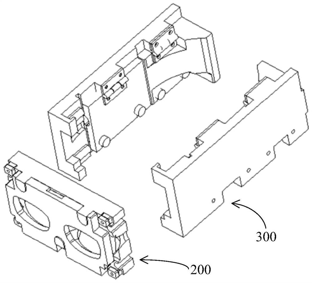 Pressure-maintaining fixture for augmented reality glasses and pressure-maintaining method thereof