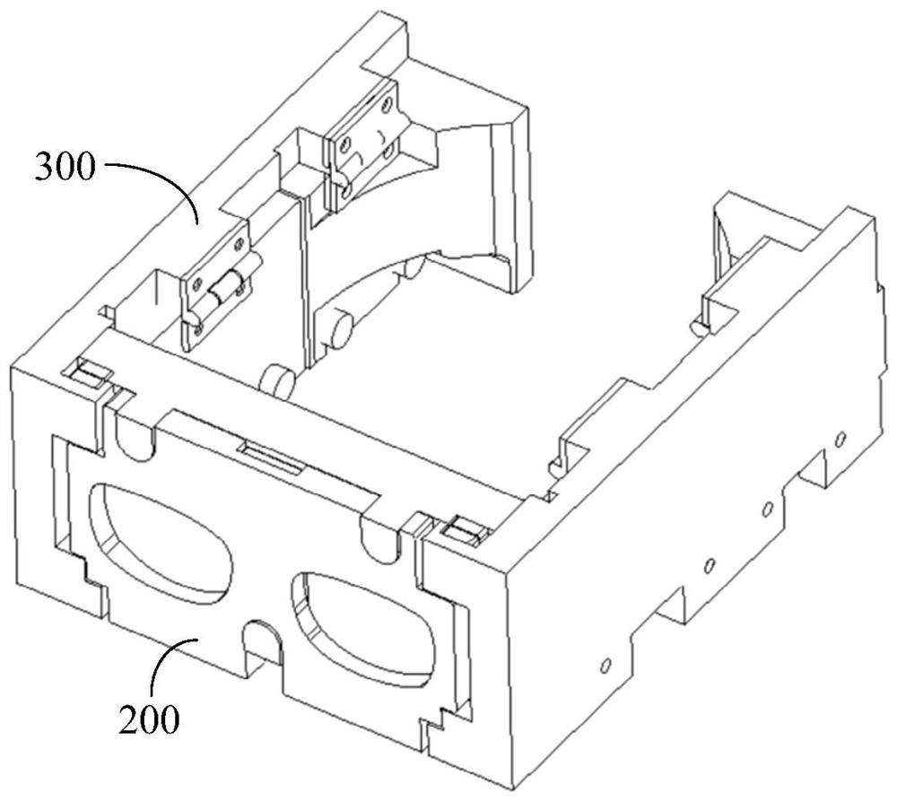 Pressure-maintaining fixture for augmented reality glasses and pressure-maintaining method thereof