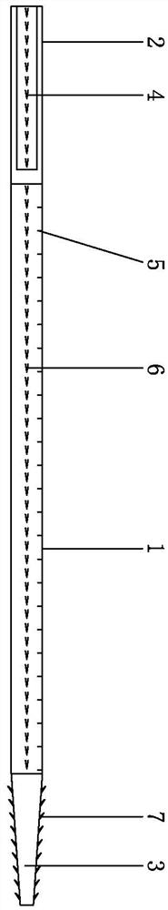 Barb line for anorectal prolapse encircling tightening operation