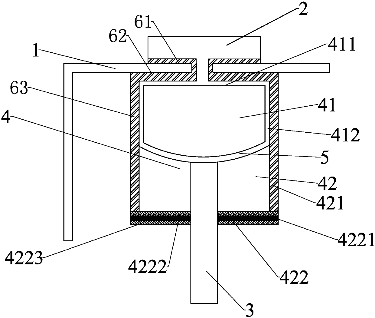 Battery cover plate component, battery cell, battery module, power battery pack and electric vehicle