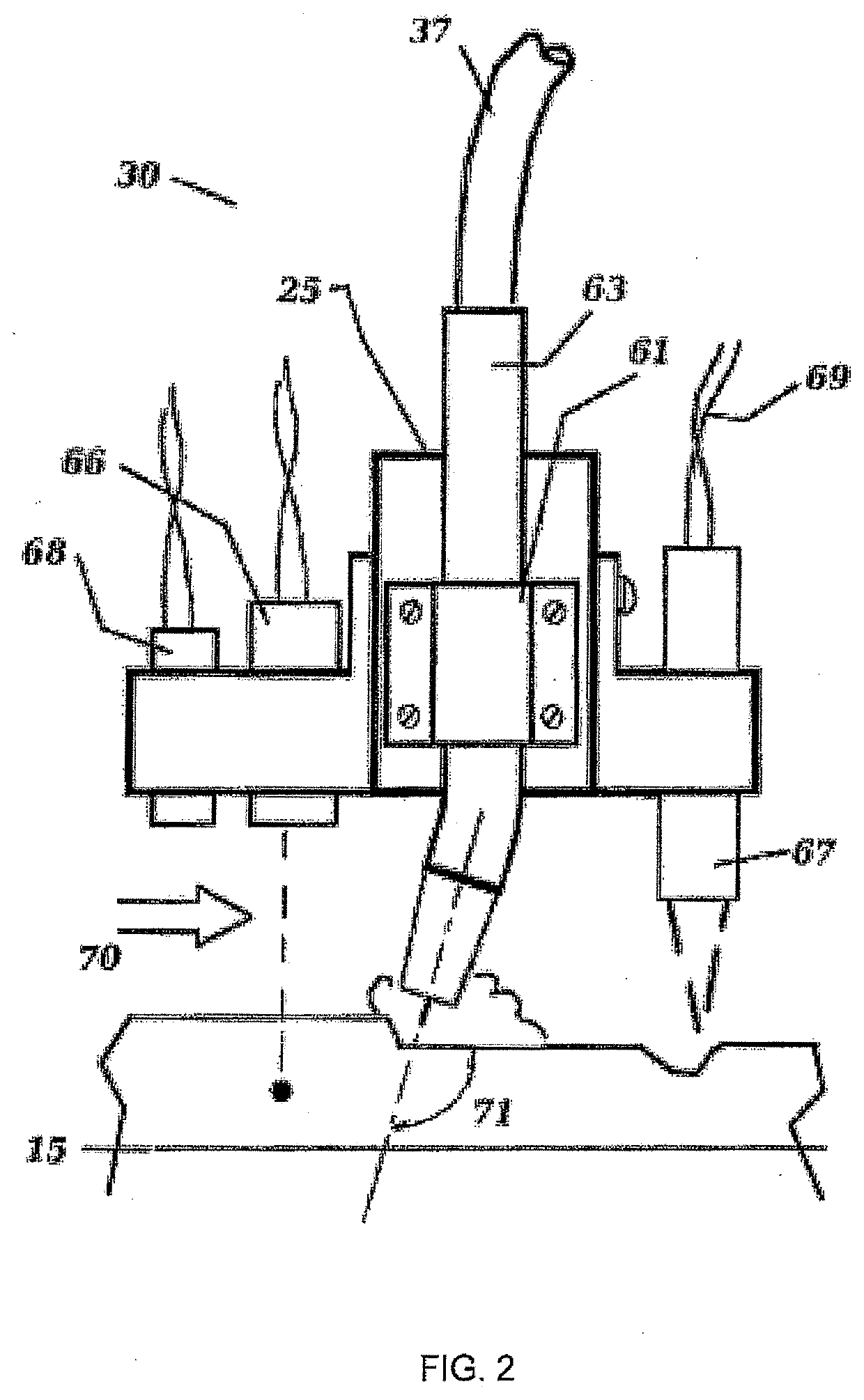 Method and apparatus for fabrication of articles by molten and semi-molten deposition