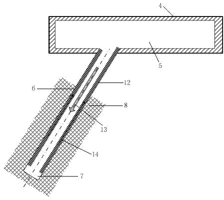 Cooling device for dish-type solar concentrating photovoltaic cell panel