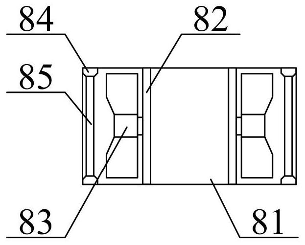 Chemical fiber spinning and drying device