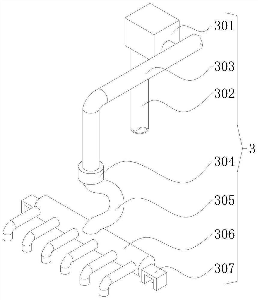 Irrigation device for konjak planting