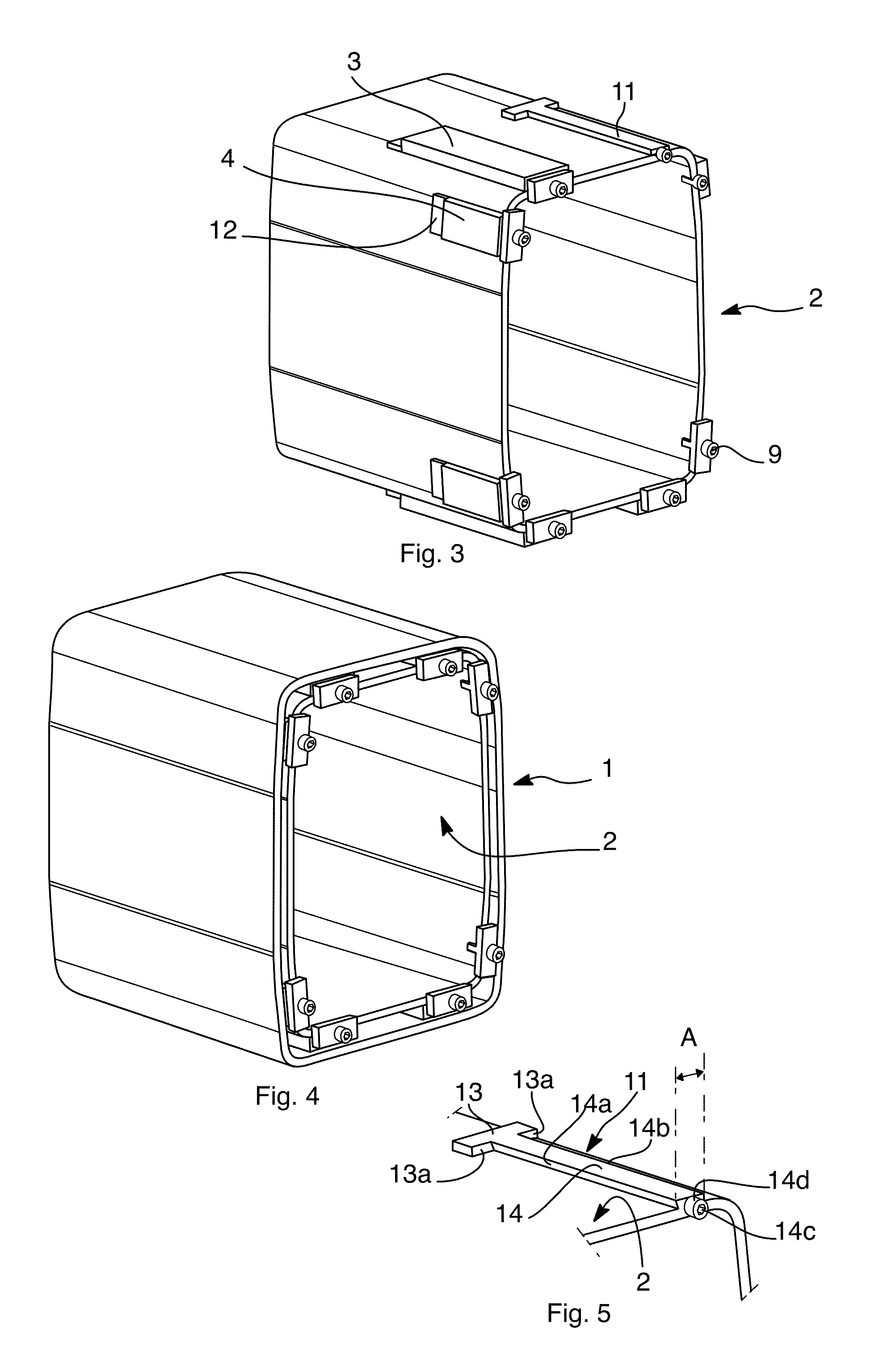 Telescopic handling device comprising at least two elements mounted so as to slide relative to one another