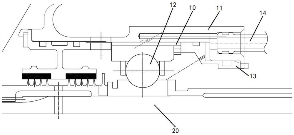 Axial Force Preloading Structure of Deep Groove Ball Bearing in Engine Rotor Pivot