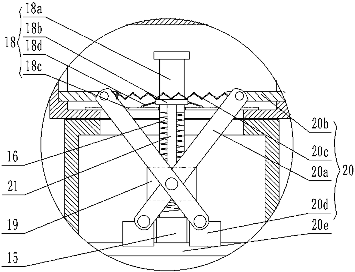 Smoke alarm fire extinguishing apparatus convenient to disassemble