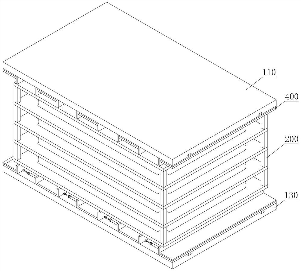 A drying device with three-dimensional floating function and its implementation method