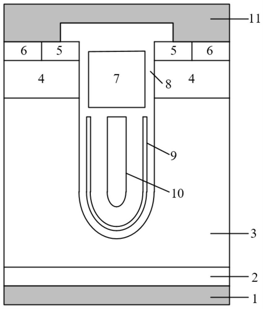 SGT device with silicon nitride barrier layer and method of making