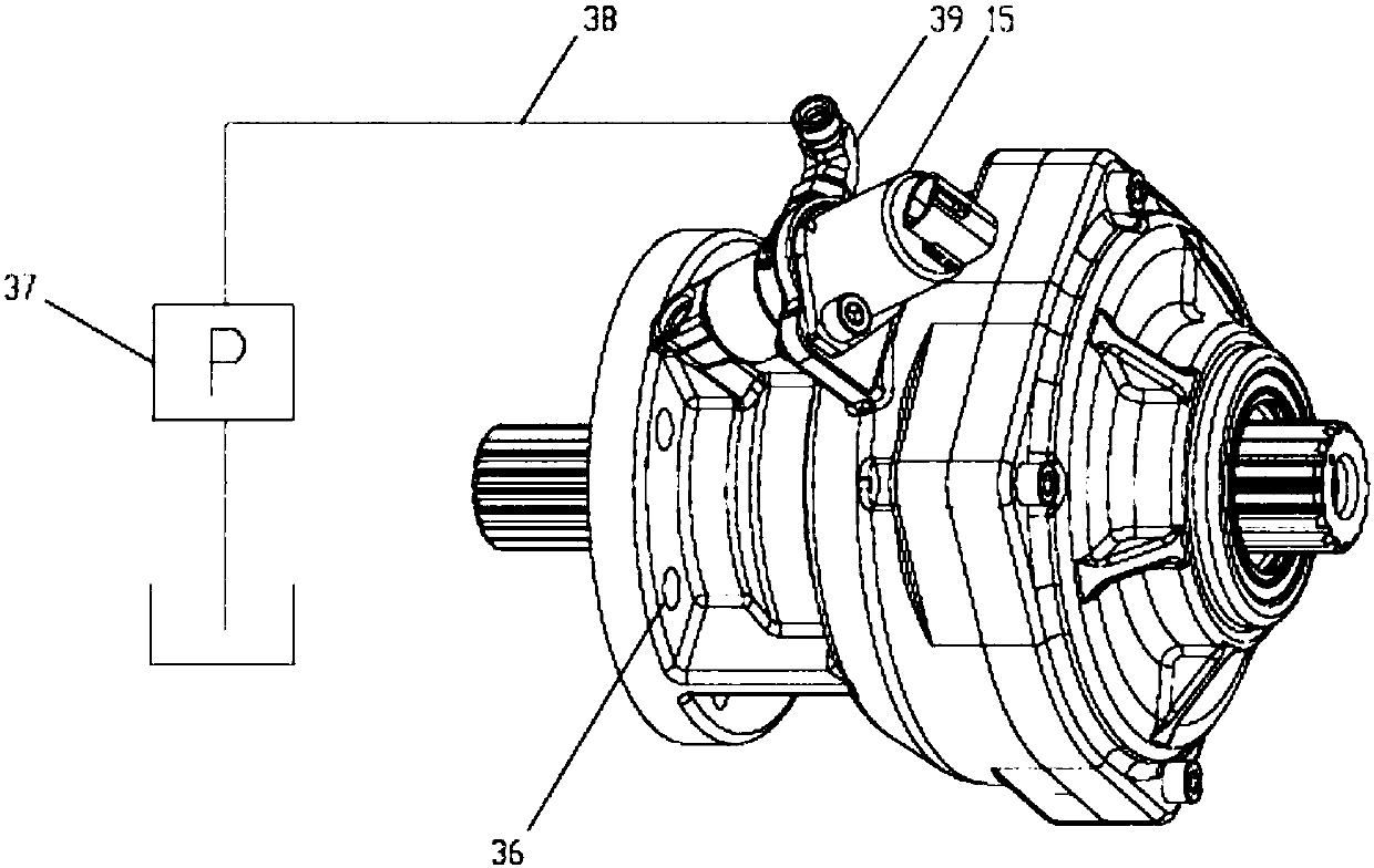 Matched power takeoff for power transmission system with automatic transmission