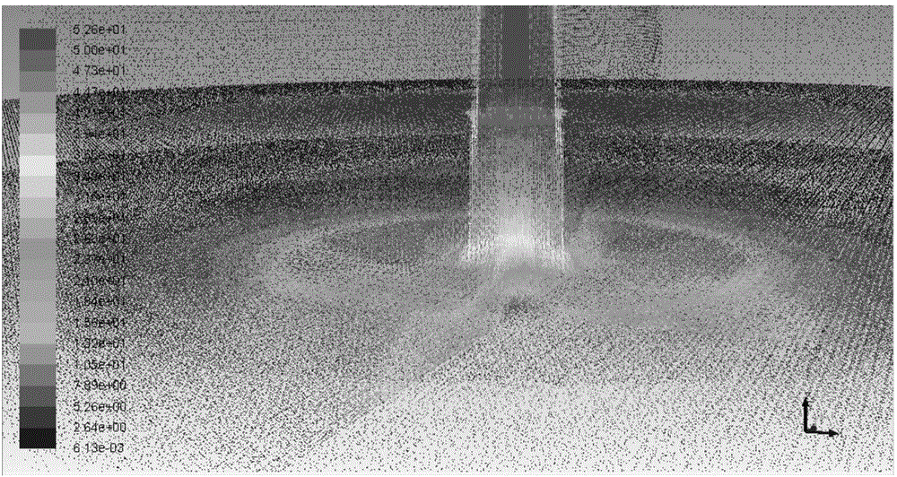 Low-altitude wind shear three-dimensional backscattering wave simulation method for airborne meteorological radar