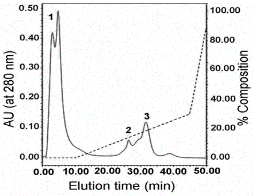 A kind of toxin protein and its purification method